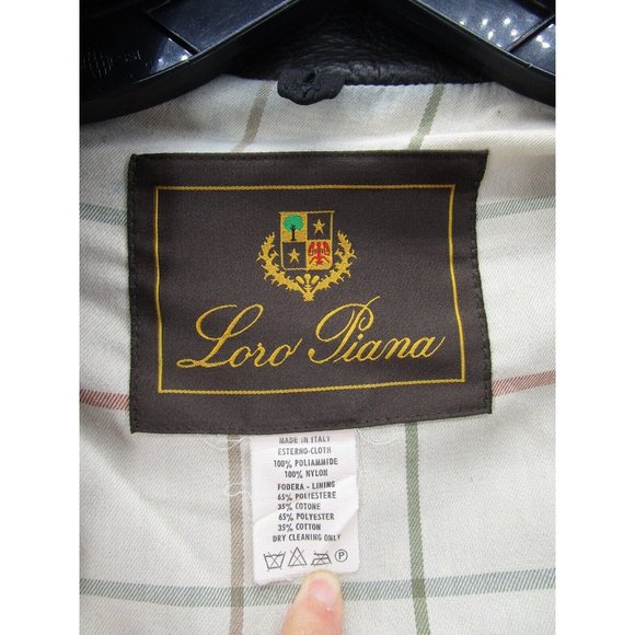 Loro Piana Jacket Large Horsey 3-In-1 Vest Storm System Leather Collar - Picture 16 of 16